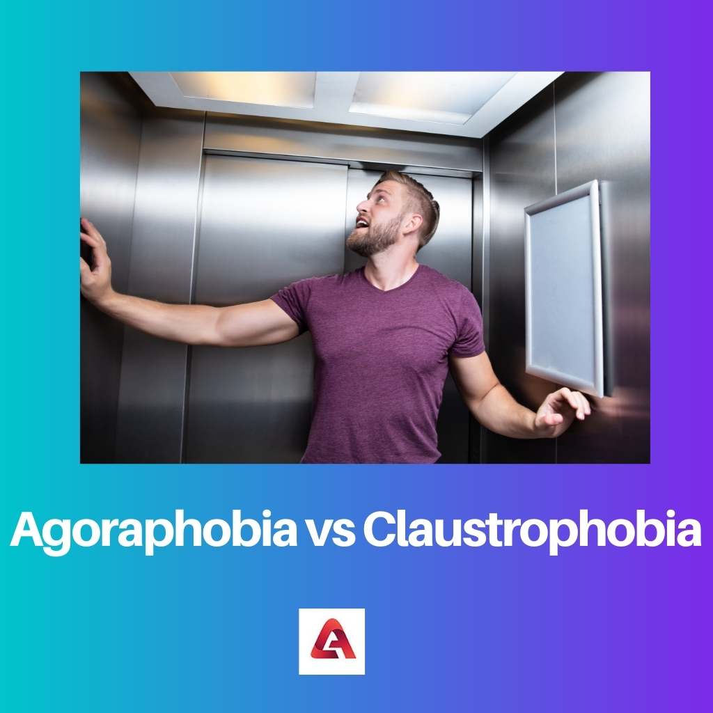 Agorafobie vs klaustrofobie
