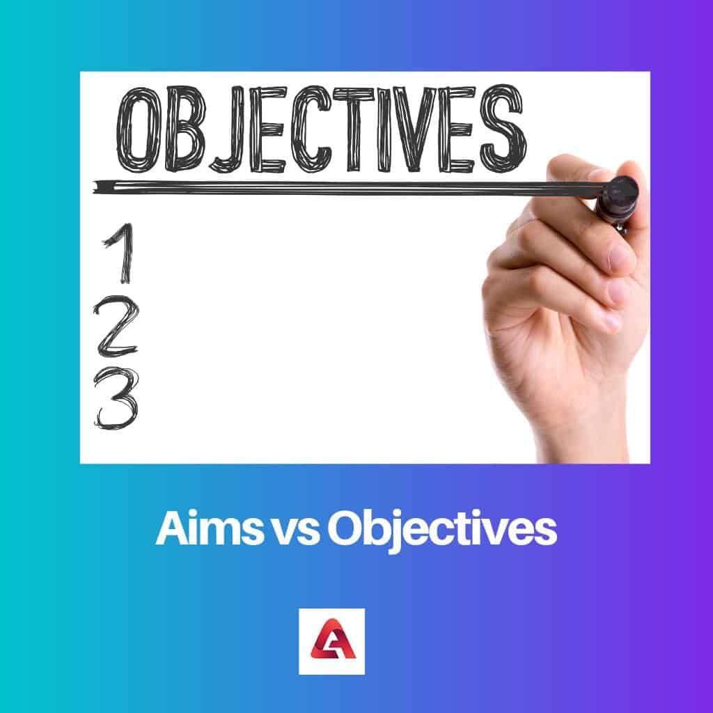 aims-vs-objectives-difference-and-comparison