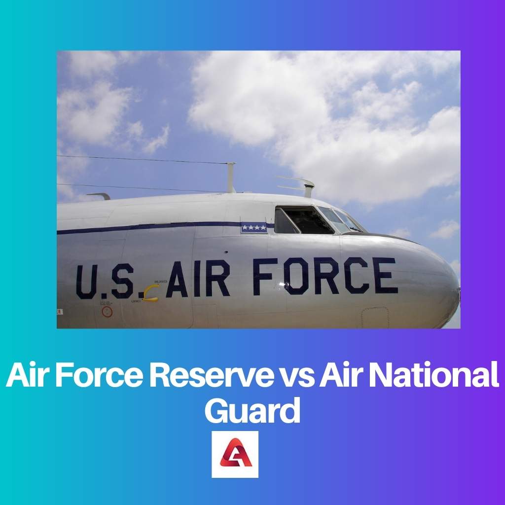 Air Force Reserve vs Air National Guard