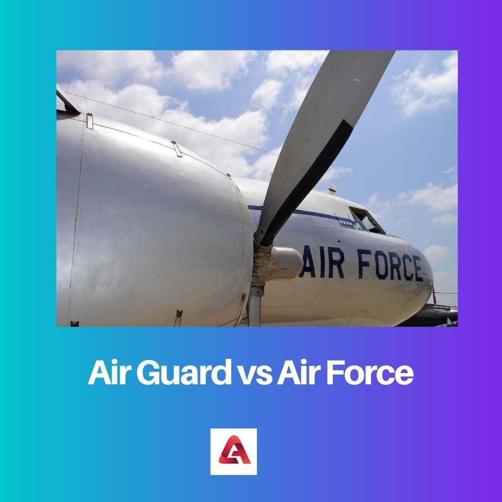 الحرس الجوي مقابل القوات الجوية