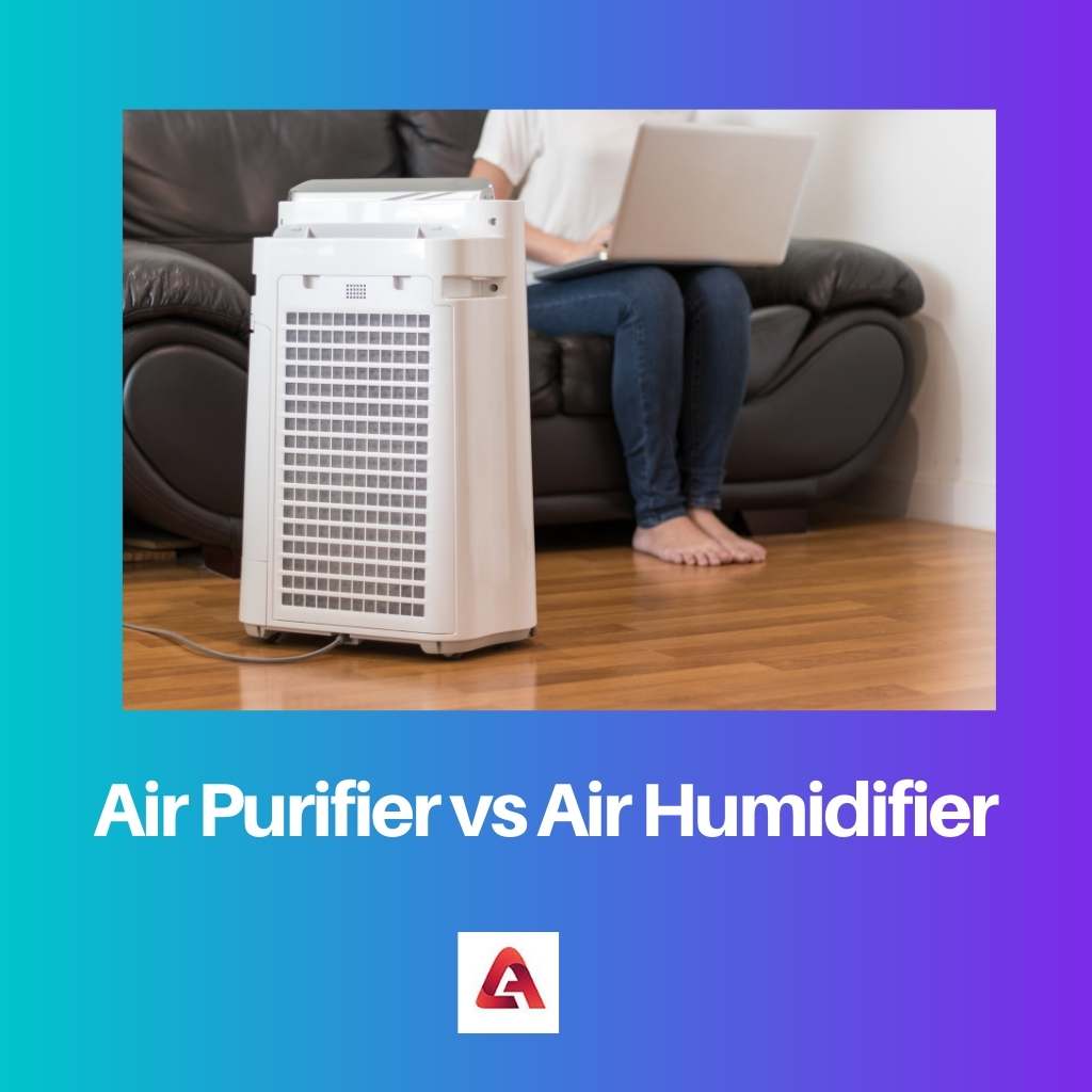 Luftreiniger vs. Luftbefeuchter