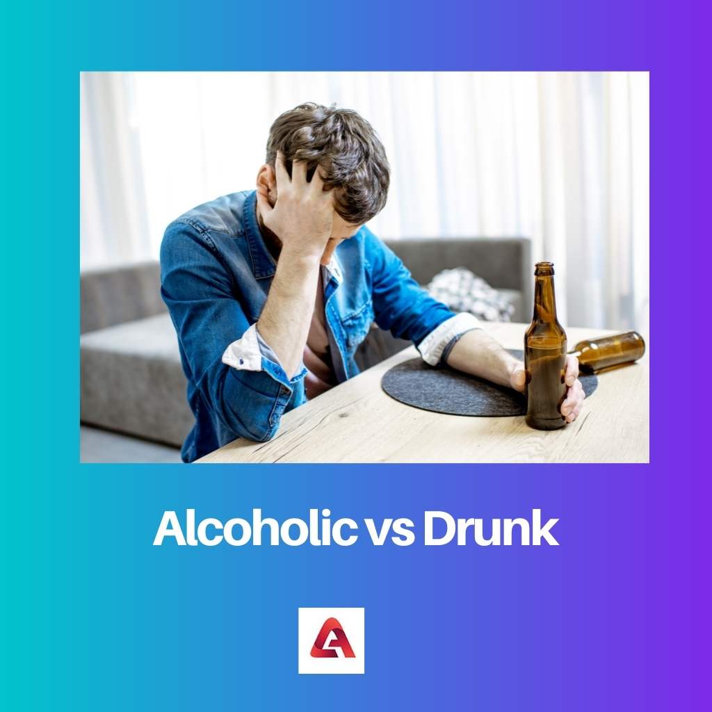Alcoolique vs ivre