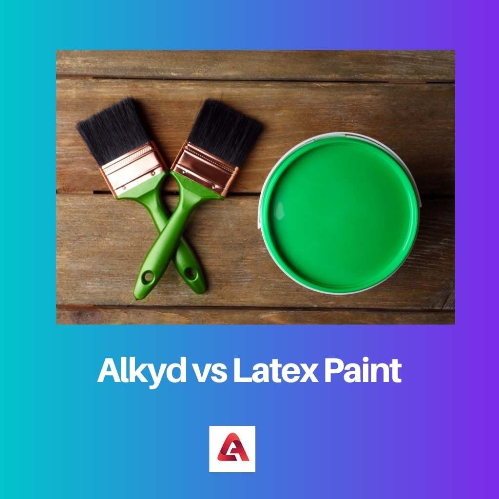 Alkyd vs. Latexfarbe