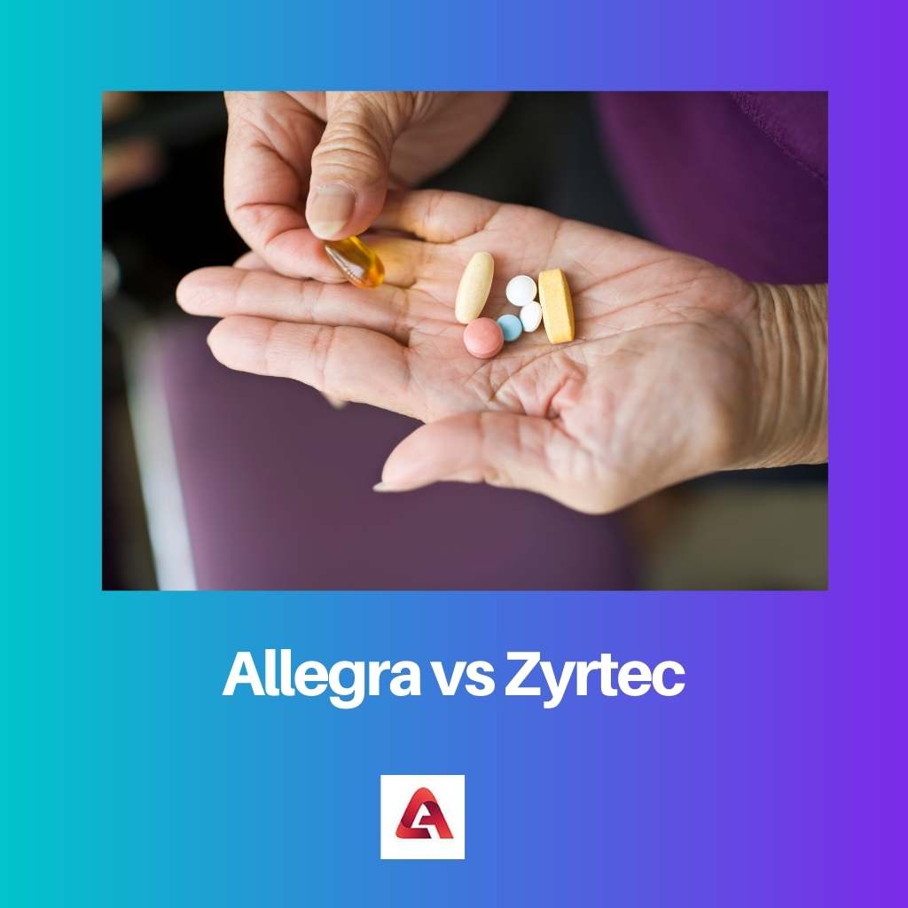 Allegra đấu với Zyrtec