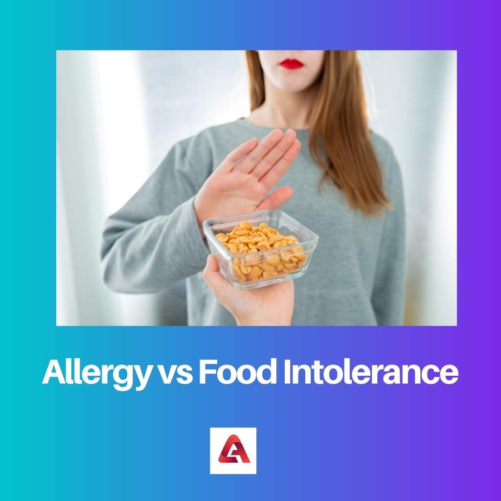Allergy vs Food Intolerance