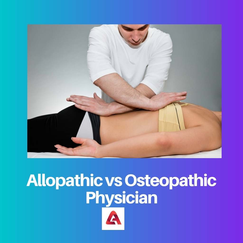 Médecin allopathe vs ostéopathe