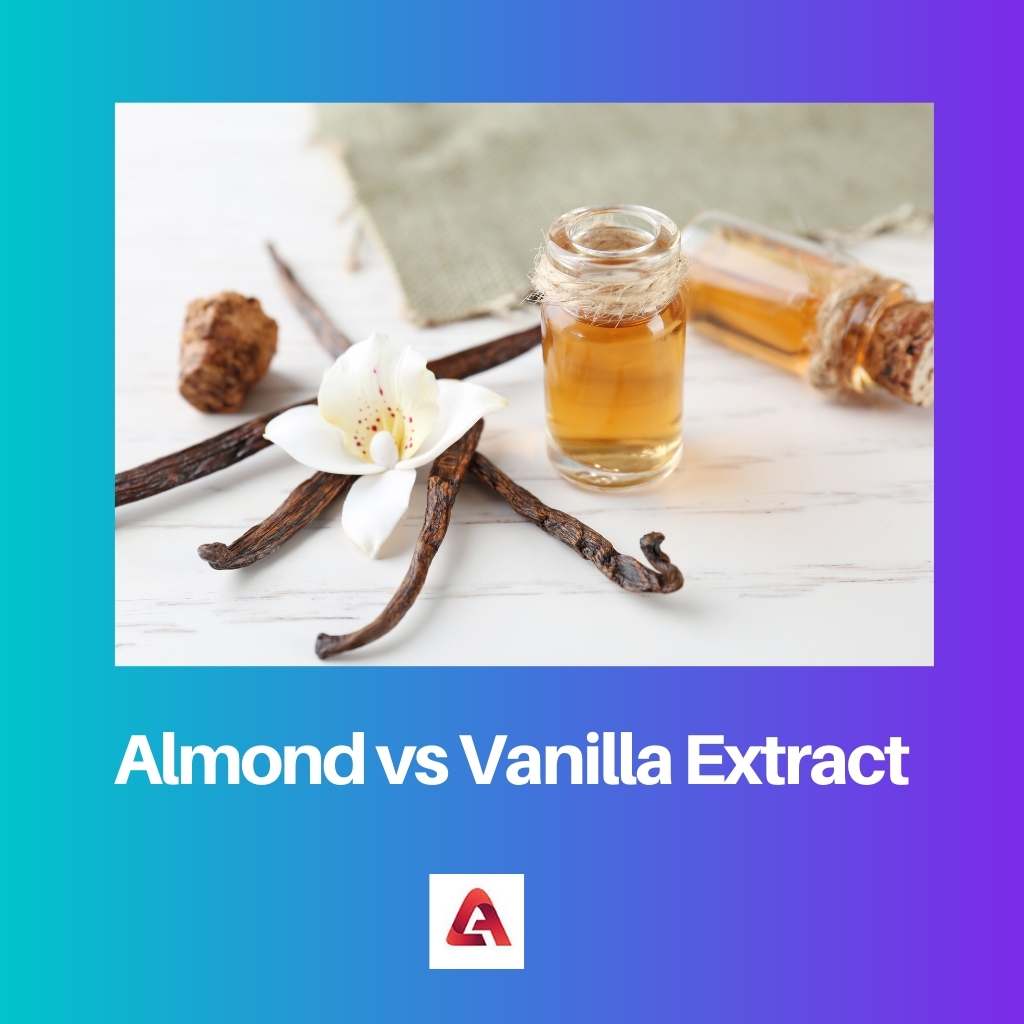Amandel versus vanille