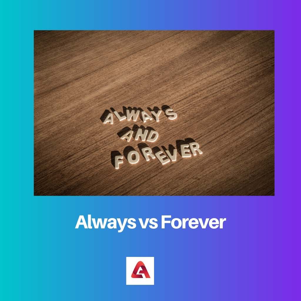 Always vs Forever