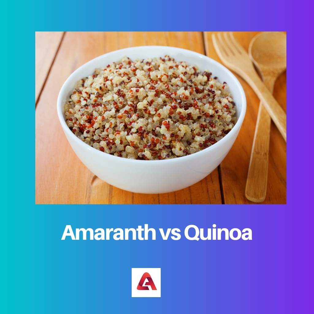 Amaranto vs Quinua