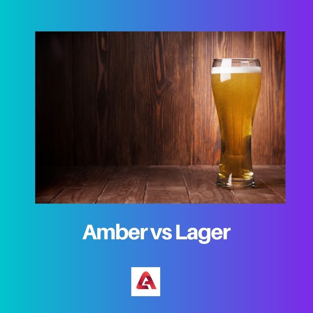 Amber vs Lager