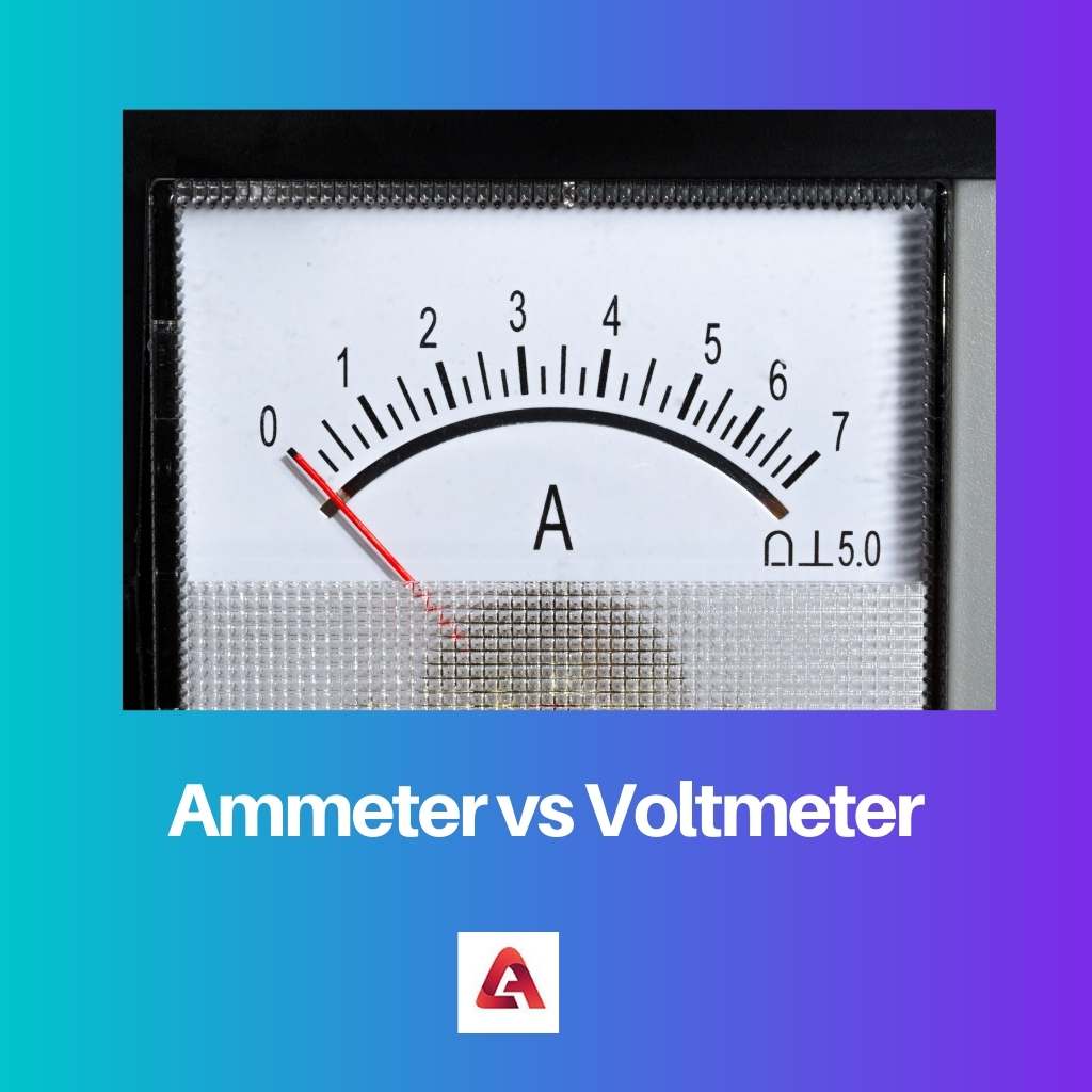 Ammeter vs Voltmeter