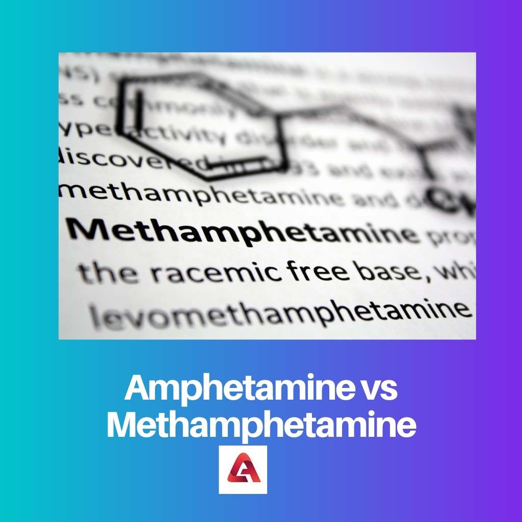 Amphetamine vs Methamphetamine