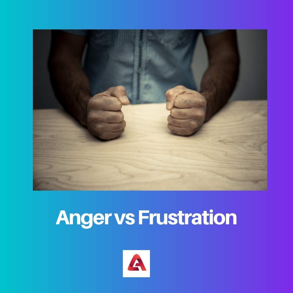 Hněv vs Frustrace