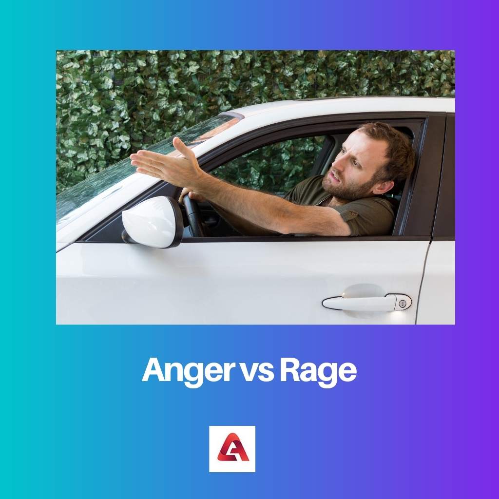 Anger vs Rage