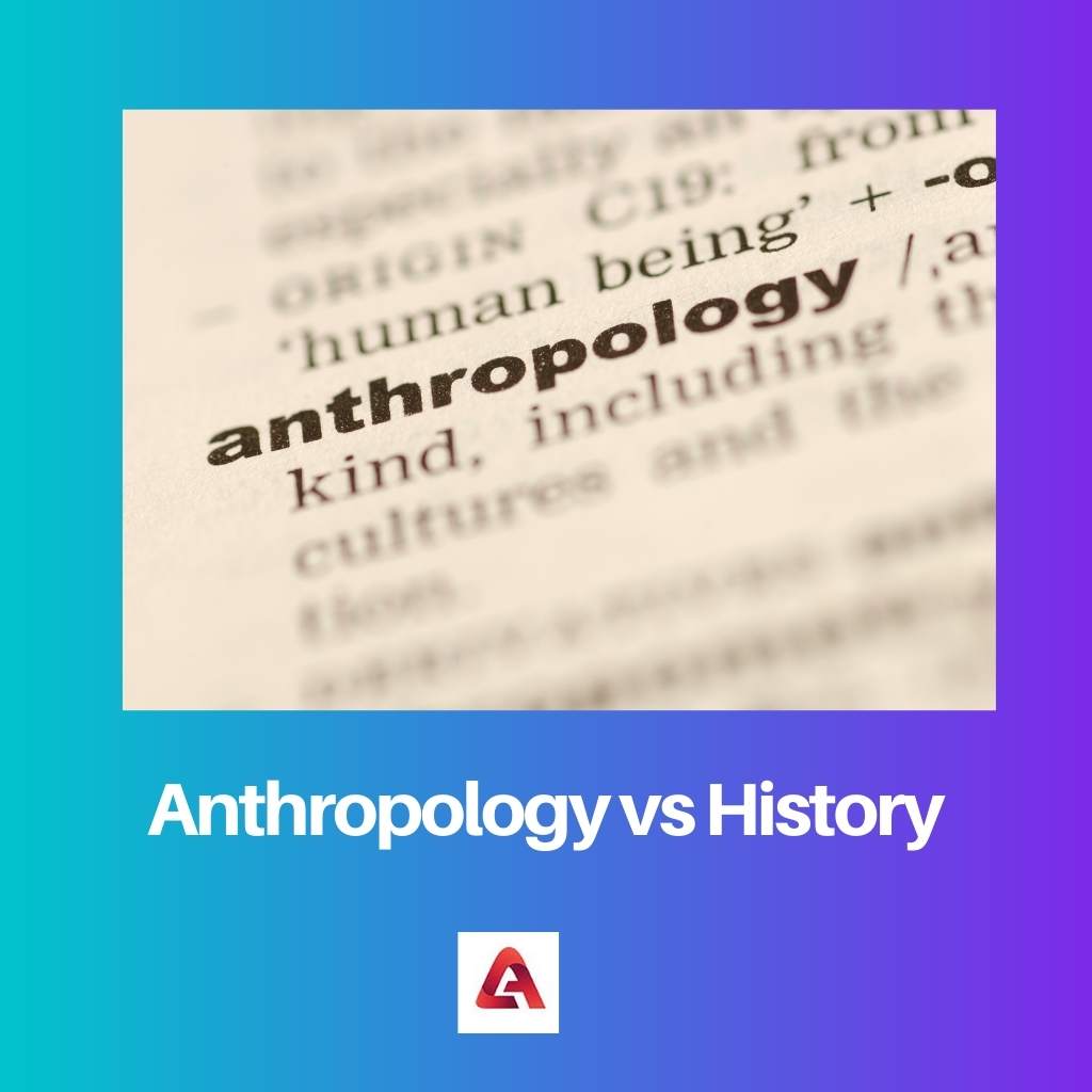 Antropología vs Historia