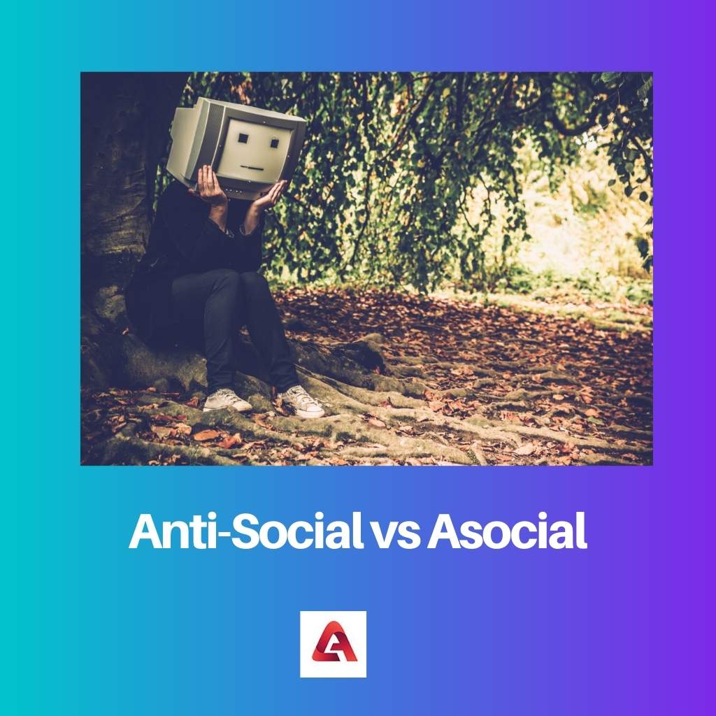 Anti Social vs Asocial