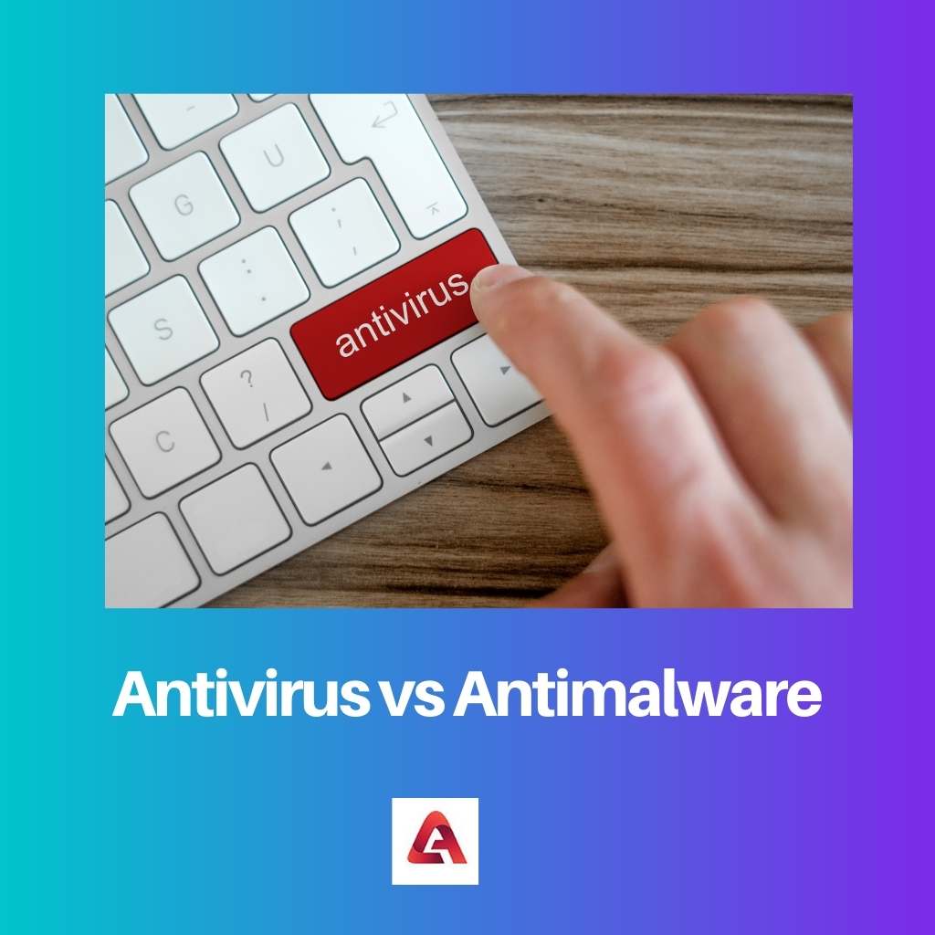 Antivirus versus antimalware