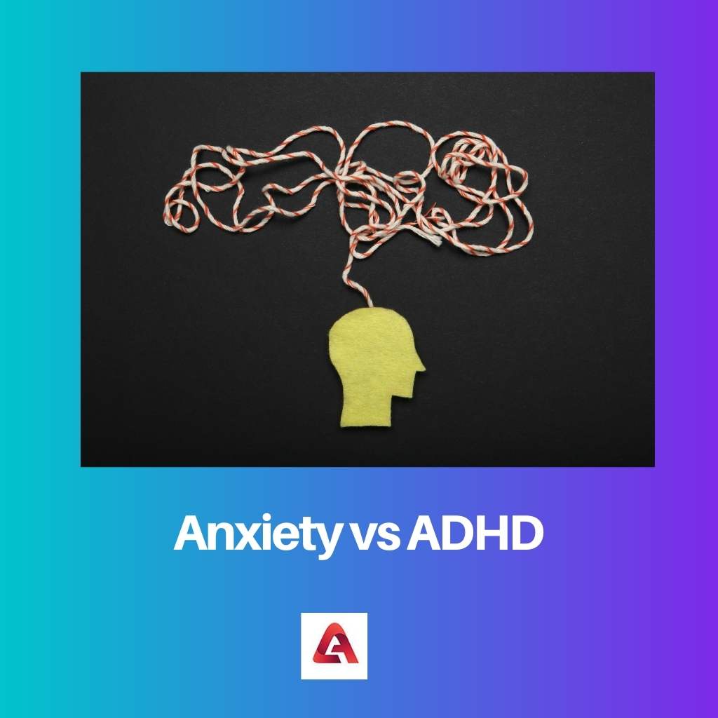 القلق مقابل ADHD