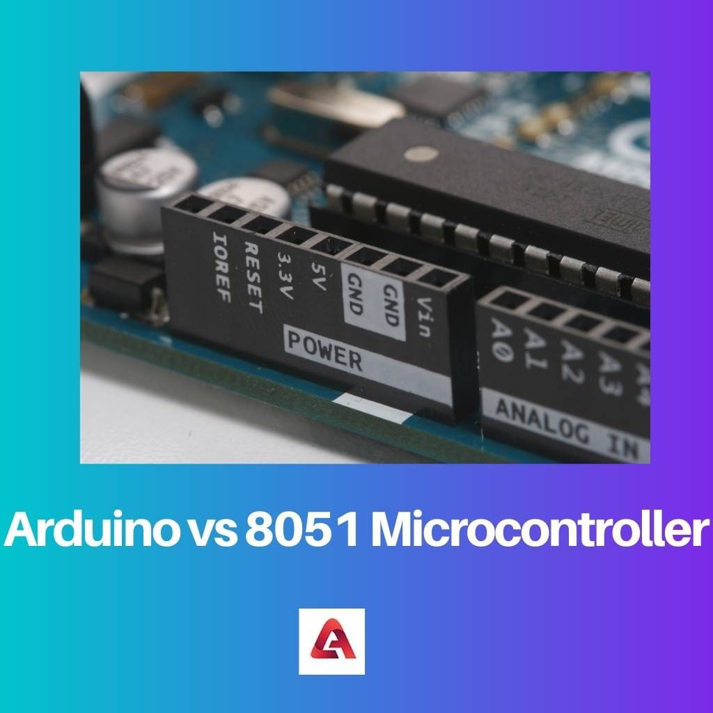 Arduino vs 8051 Microcontroller