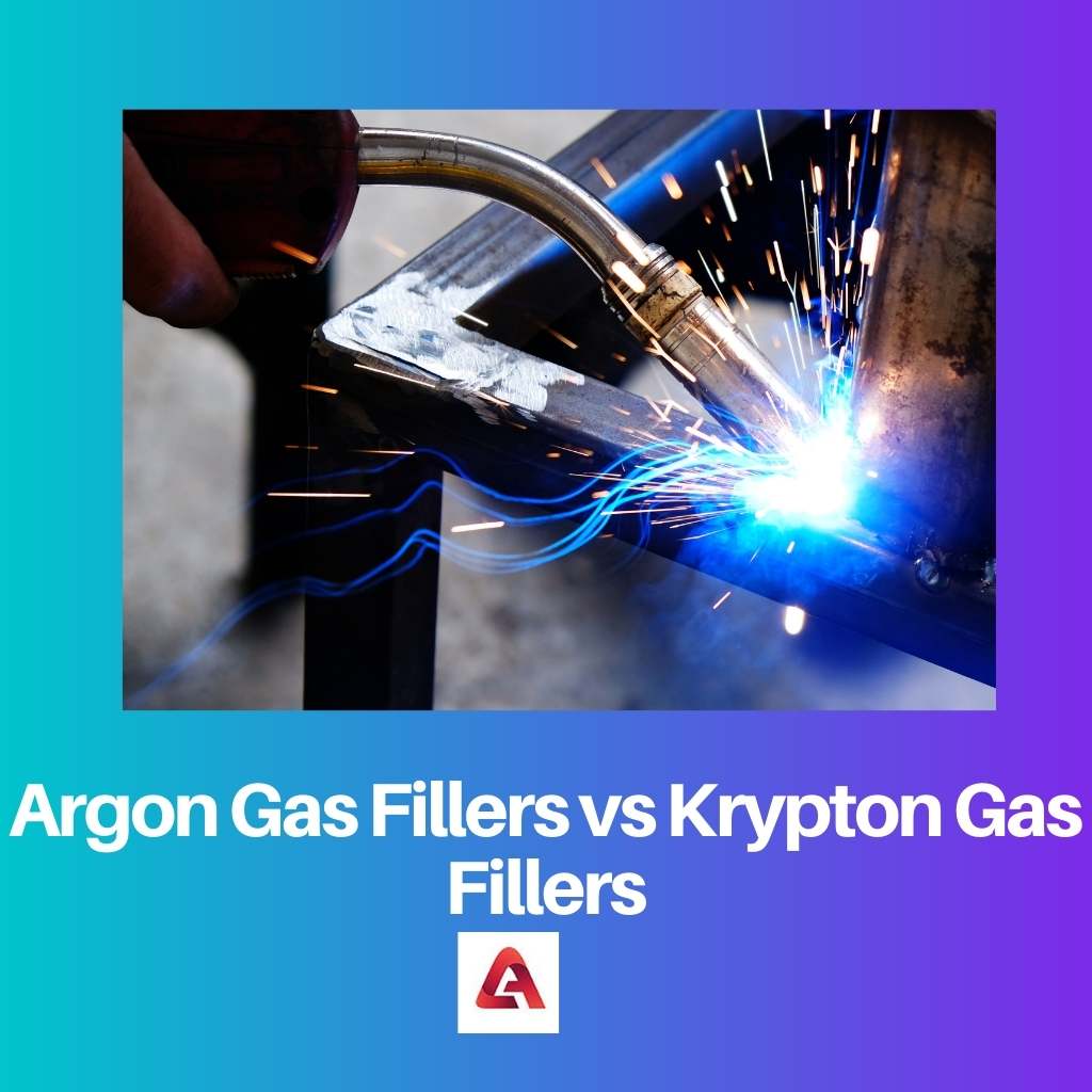 Remplisseurs de gaz argon vs remplisseurs de gaz krypton