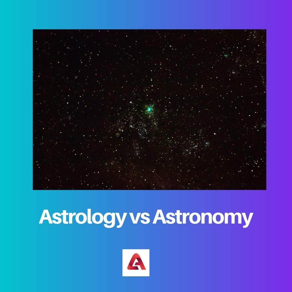 difference between astrology and astronomy in hindi