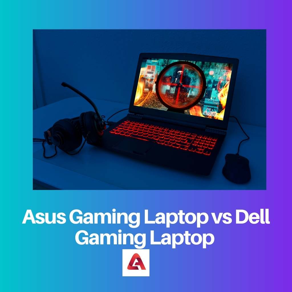 Herní notebook Asus vs herní notebook Dell