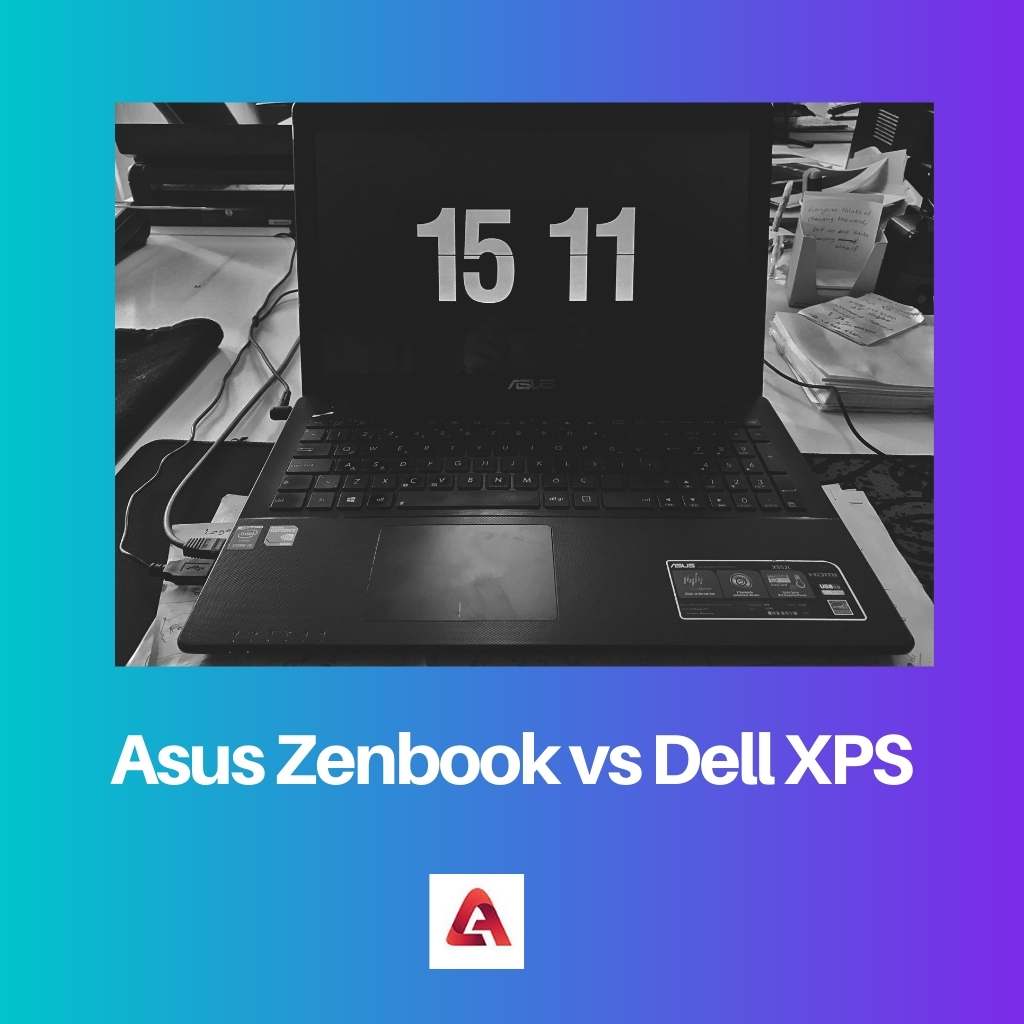 Asus Zenbook vs Dell XPS
