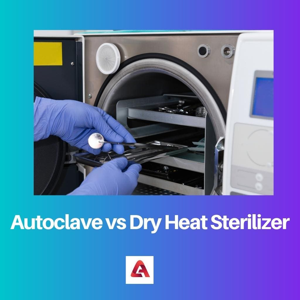 Autoclave vs Esterilizador de calor seco