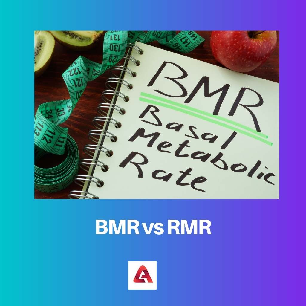 BMR versus RMR