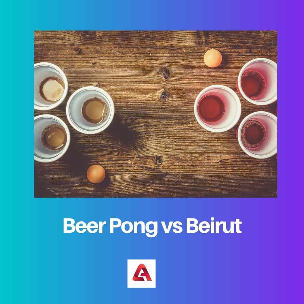 Beer Pong vs Bejrút