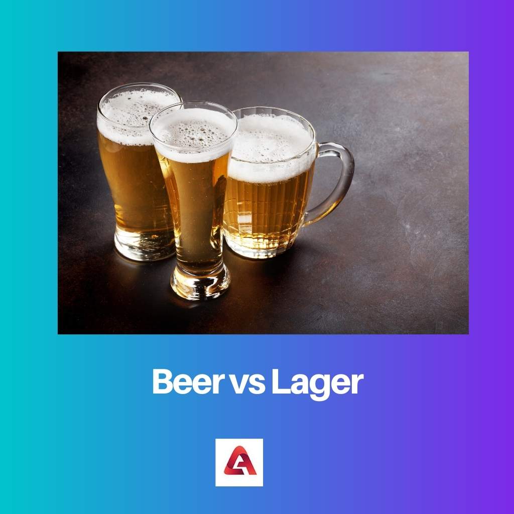 Beer vs Lager
