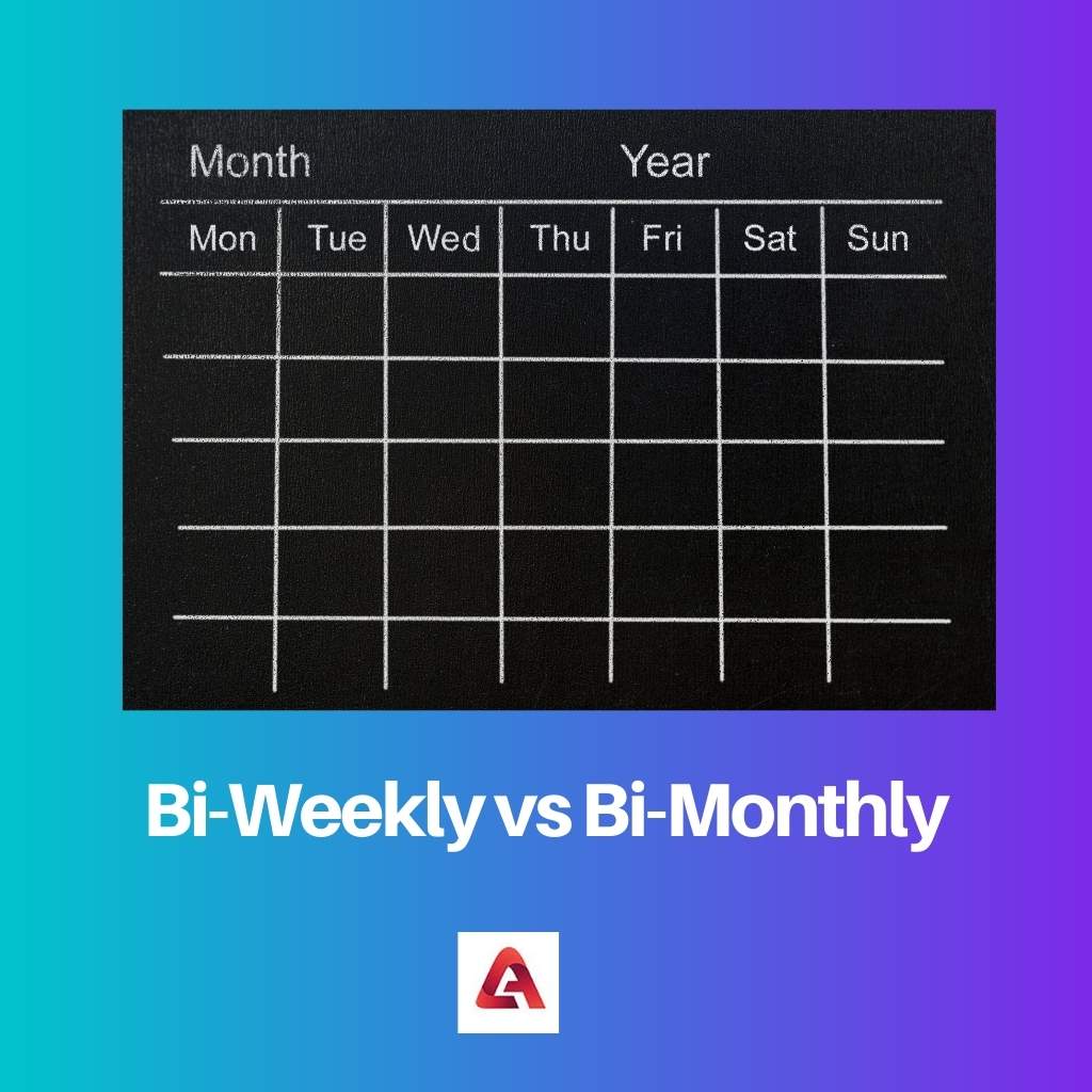 Bi hàng tuần vs Bi hàng tháng