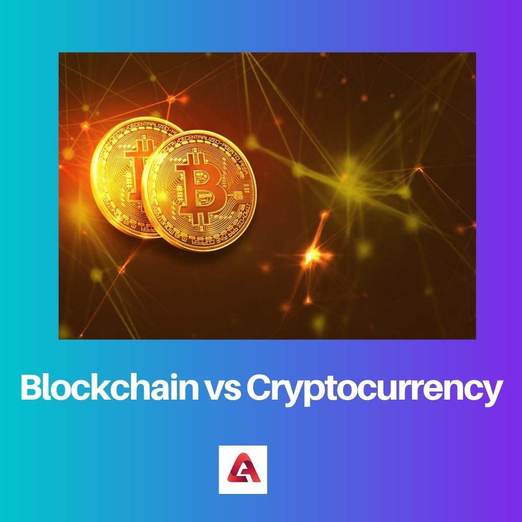 crypto vs blockchain