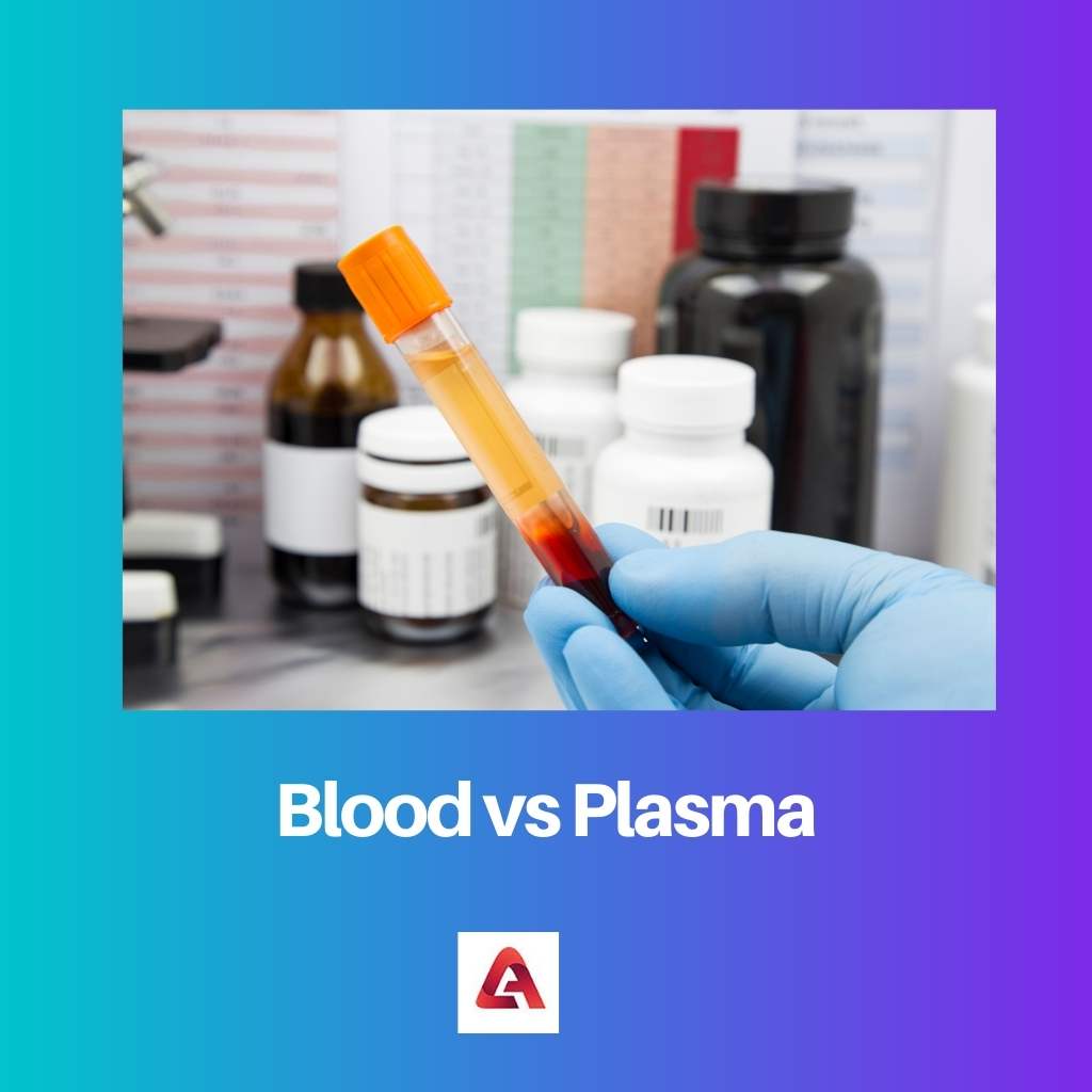 Sang contre Plasma