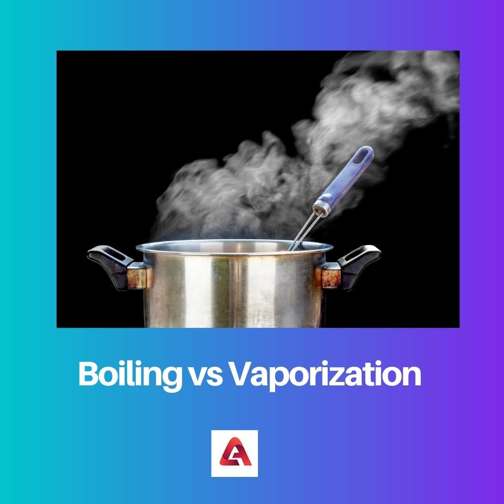 Boiling vs Vaporization