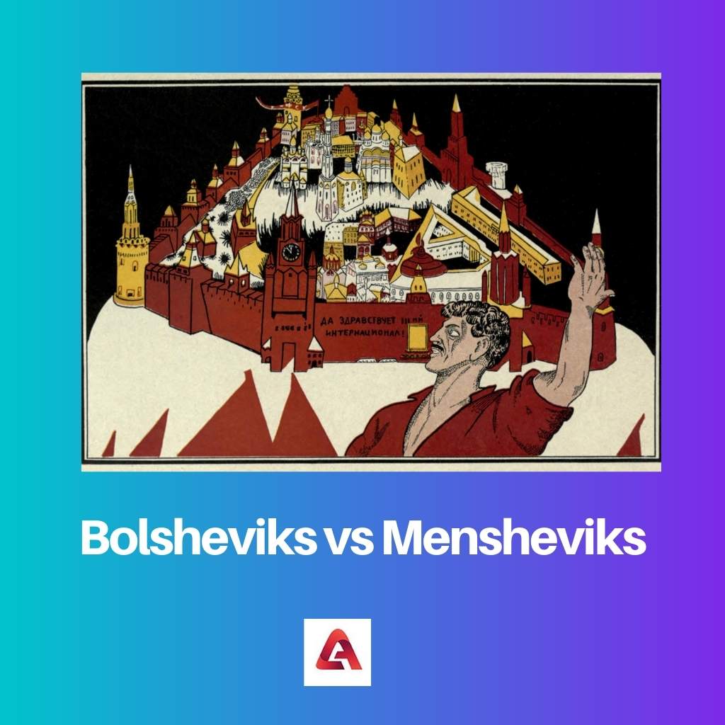 bolcheviques vs mencheviques
