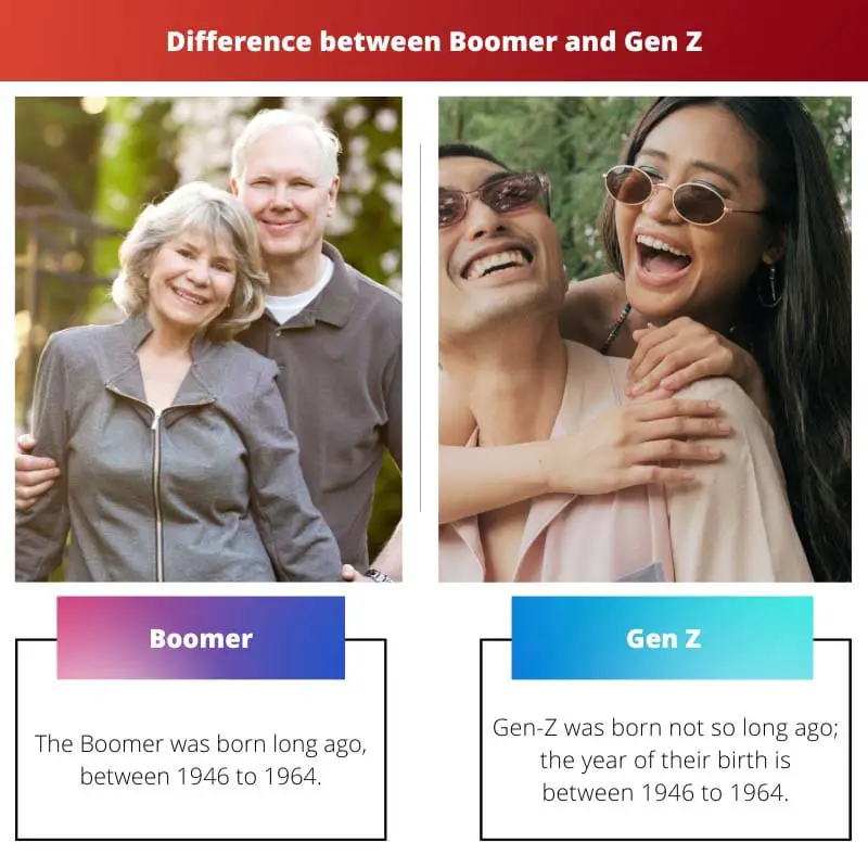 Boomer vs Gen Z——有什么区别
