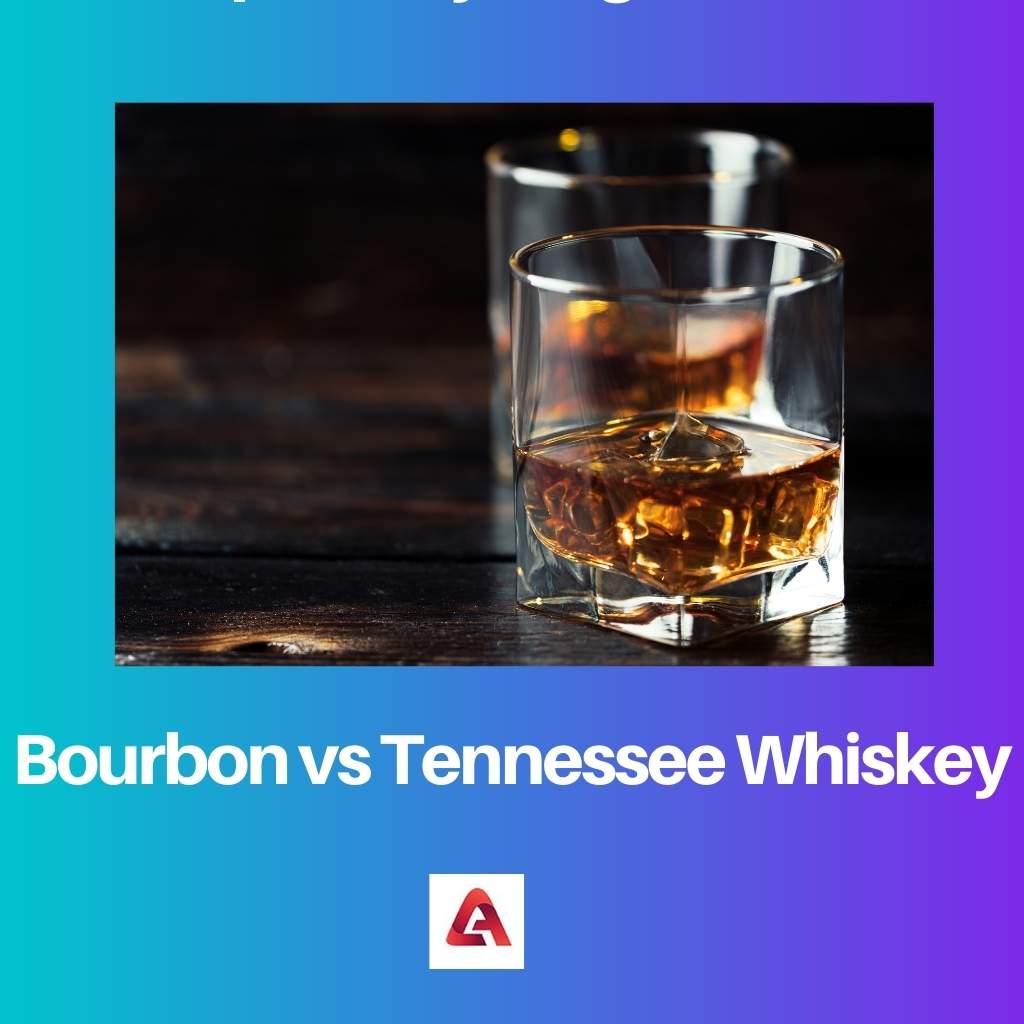 Bourbon contra whisky de Tennessee