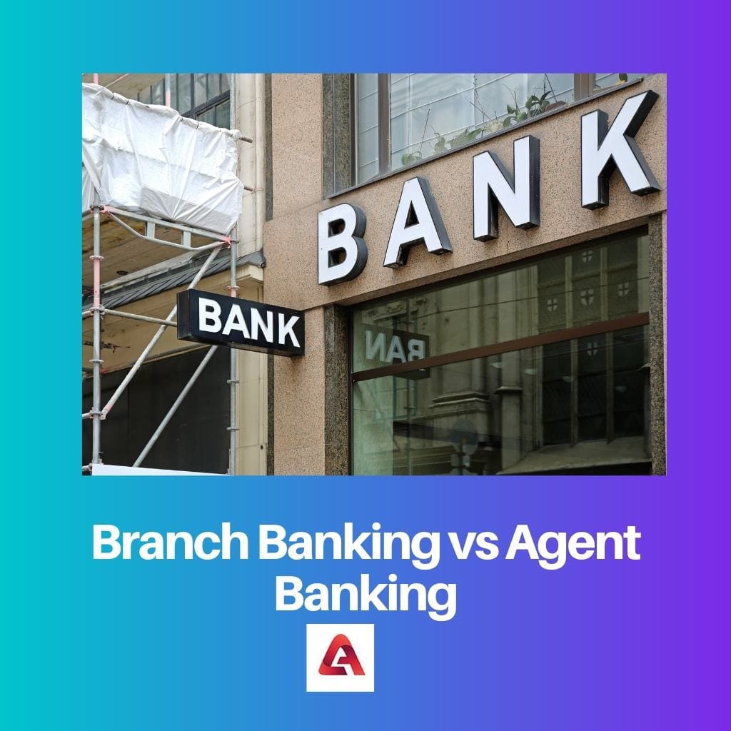 Filiale bancaria vs agente bancario