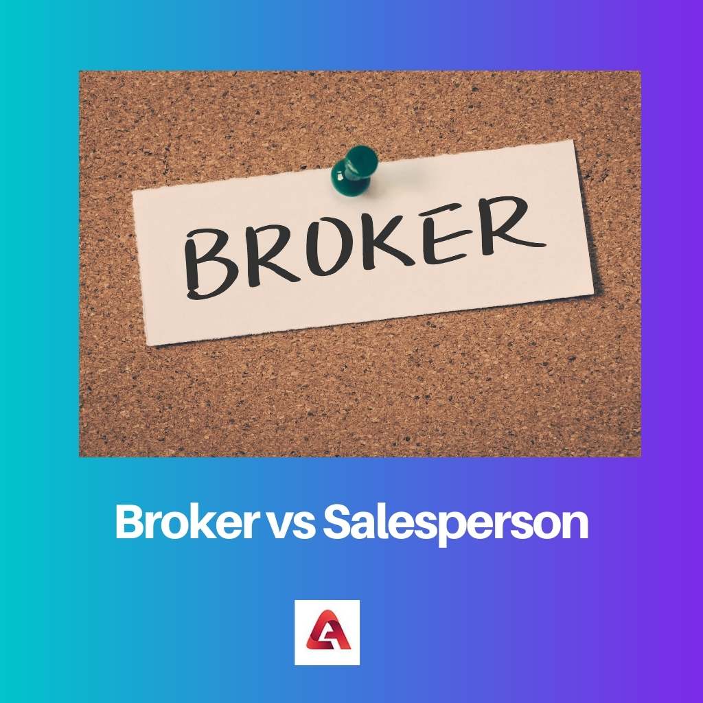 Broker vs Penjual