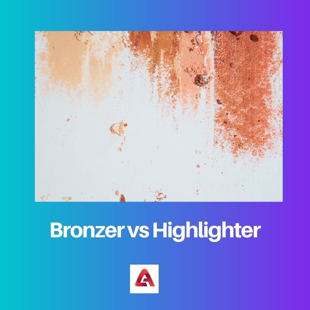 Bronzer vs Highlighter