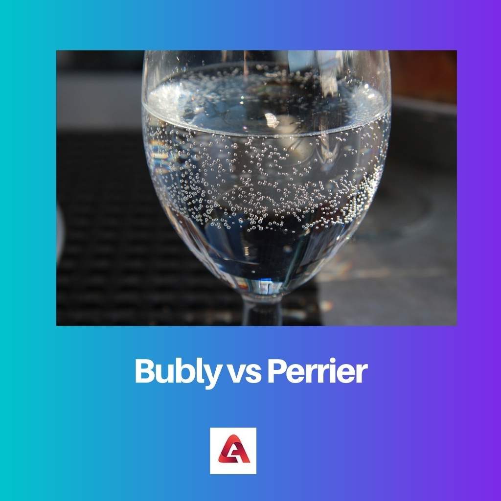 Bubly vs 巴黎水