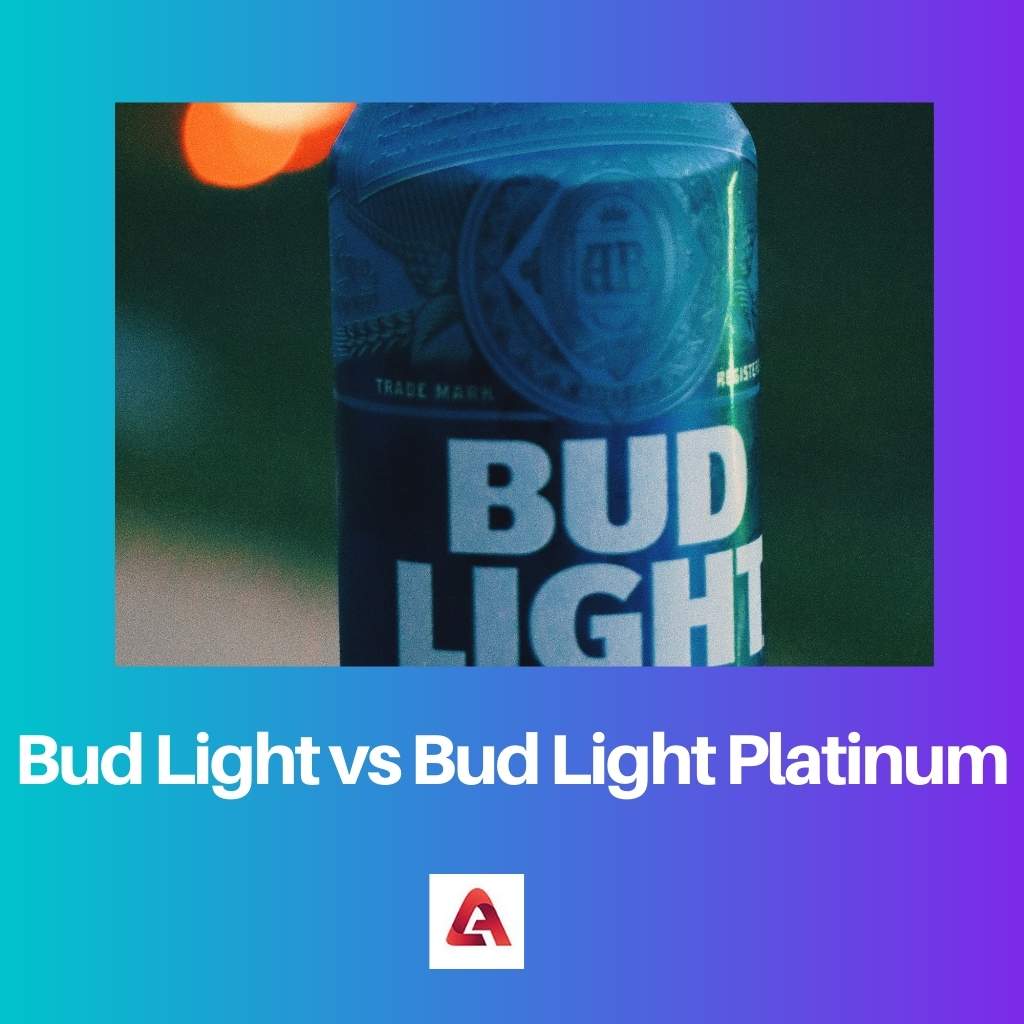 Bud Light против Bud Light Platinum