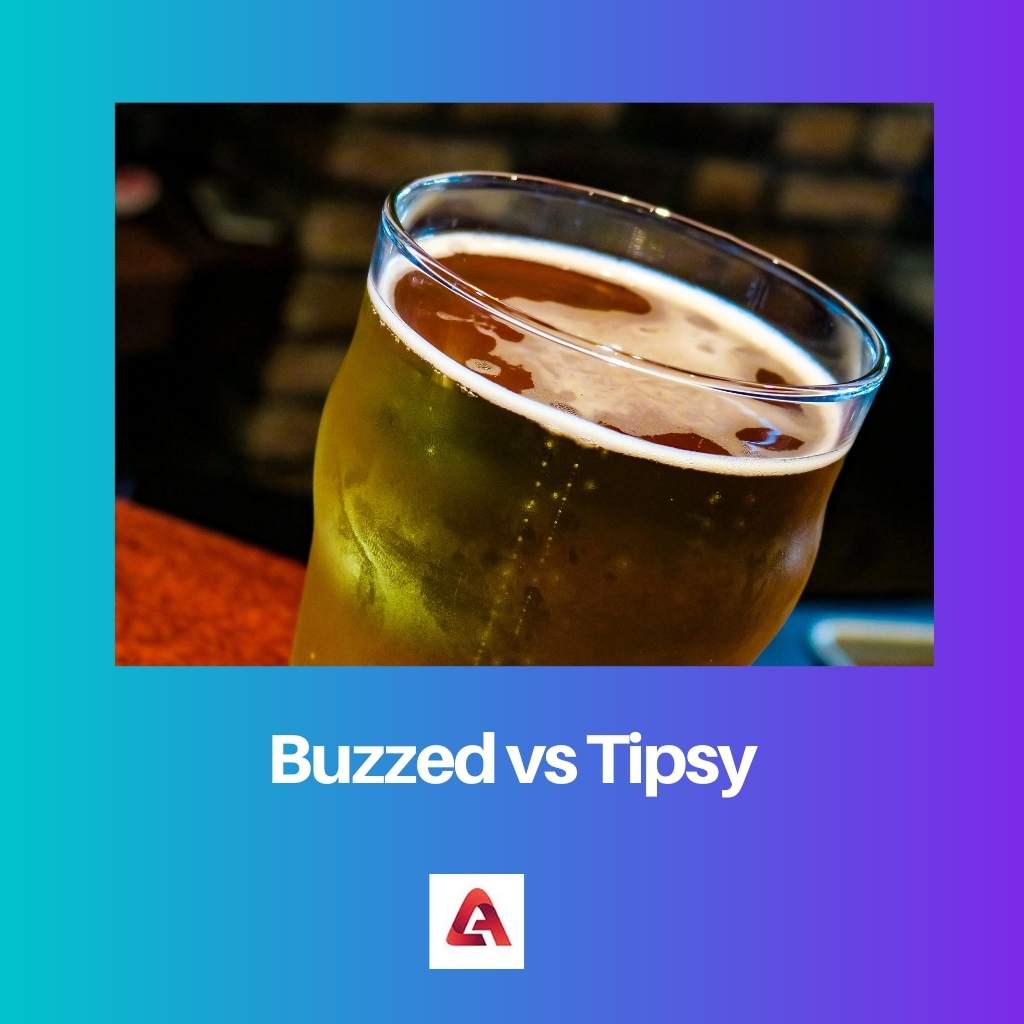 Buzzed vs Tipsy