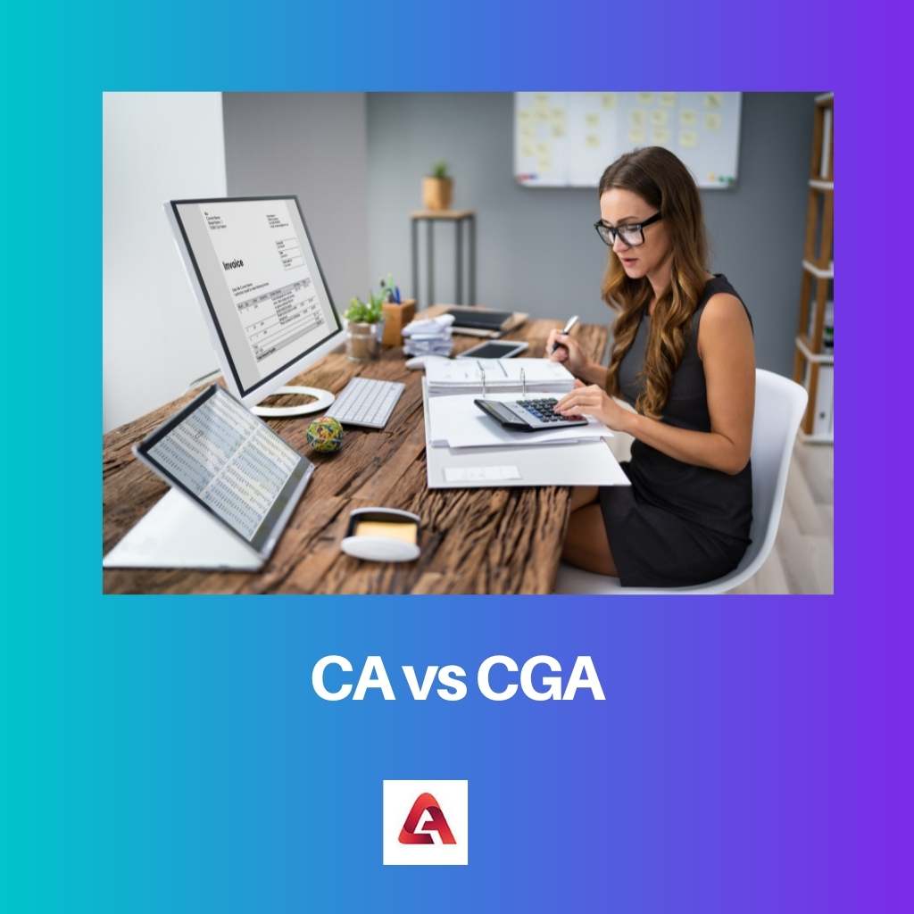 CA対CGA