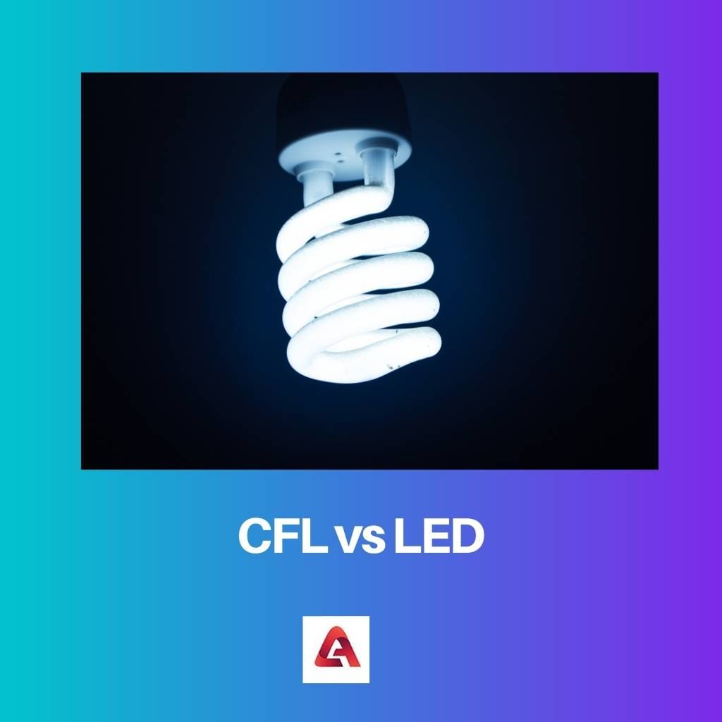CFL と LED
