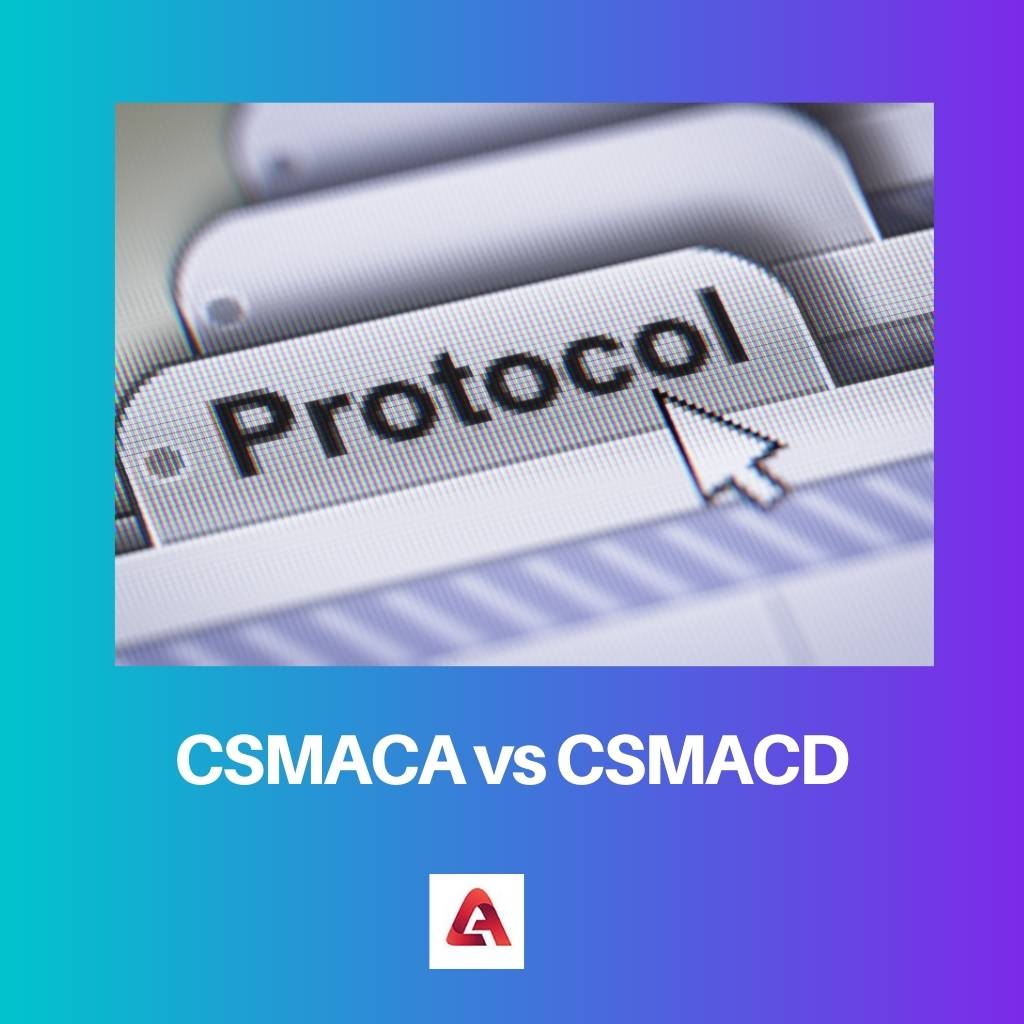 CSMACA vs CSMACD