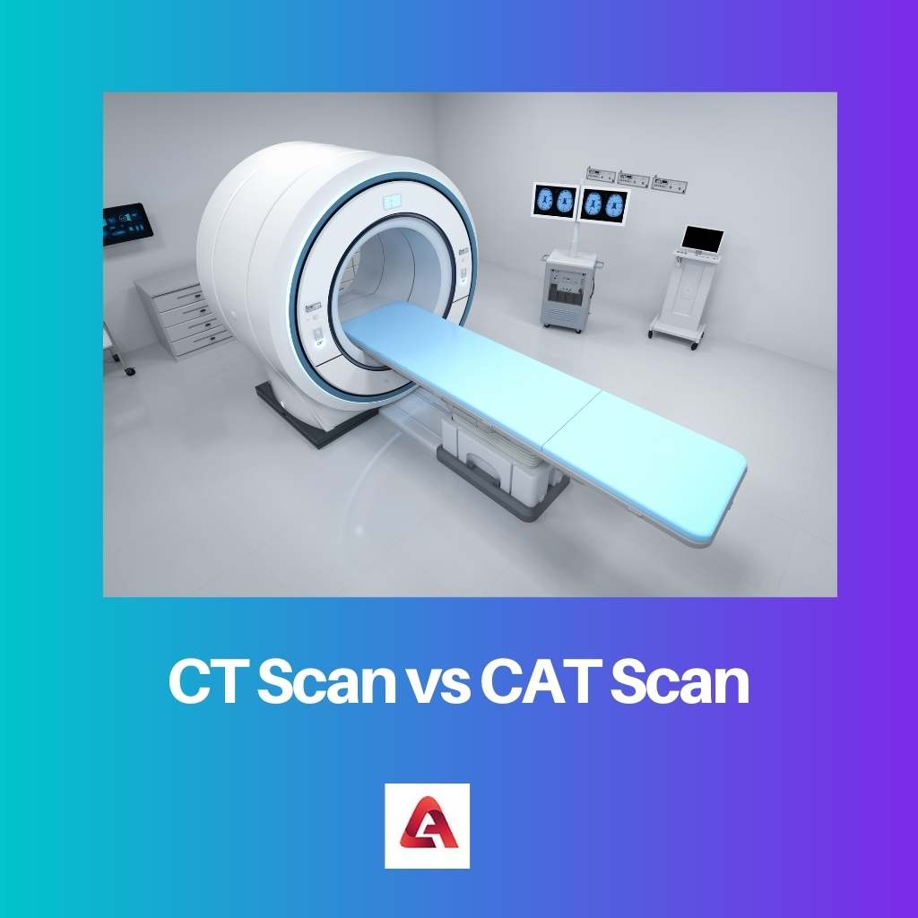 CT skenēšana pret CAT skenēšanu