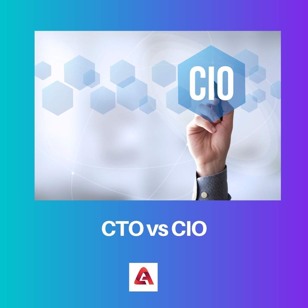 CTO versus CIO