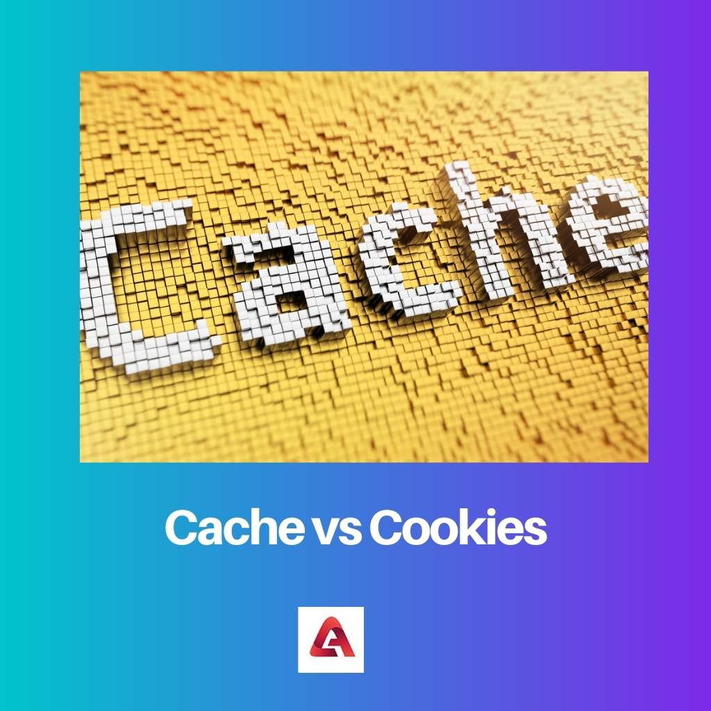 Cache vs Cookies